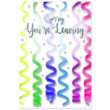 Sorry You're Leaving C50 Card SE32368
