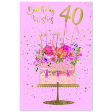 Age 40 Female C75 Card SE32390
