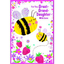 Great Grand-daughter Juvenile C50 Card SE32435