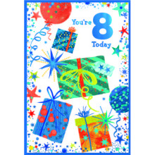 Age 8 Boy C50 Card SE32444
