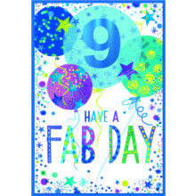 Age 9 Boy C50 Card SE32445