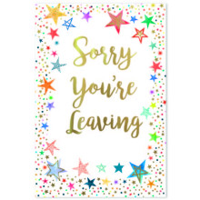 Sorry You're Leaving C50 Card SE32452