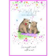 Wife Anniversary Cute C50 Card SE32455