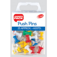 Assorted Push Pins Handy Pack