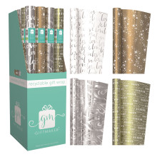 Gift Wrap Rolls Lux Foil 1.5M