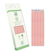Col'd Pencils Eco Essentials 8's