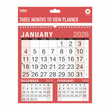 DH0807 R&B 3MTV Planner Calendar 3 MTV