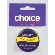 Choice PVC Insulation Tape 19mm x 4.5m