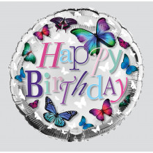 Foil Balloon Birthday Butterfly