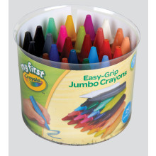 Crayola My 1st Easy Grip Jumbo Crayons 24 Tub