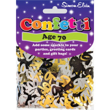 Confetti Age 70 CON823
