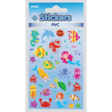 PVC Stickers Mermaids PVC15