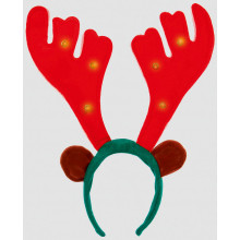 XF4702 Musical Light up Antlers 40cm