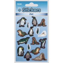 PVC Stickers Penguins & Seals PVC20