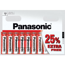 Panasonic AA Zinc Carbon Batt. +25% FOC