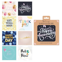 Cards Mixed Occasions Boxed 8's 4489