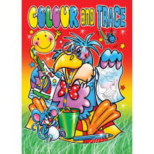 Colour & Trace Books 4 Asstd