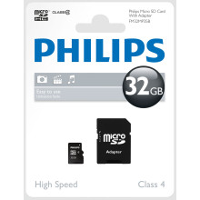 Philips 32gb Micro SD Card With Adaptor