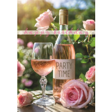 Open Female Trad Roses and Rosé C50 Card JG0007