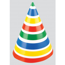 Cone Shaped Party Hats Assorted