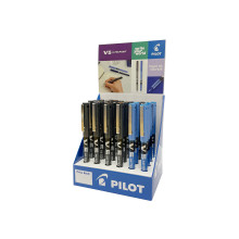 Pilot V5 Hi-Tecpoint Pens Blue/Black Display