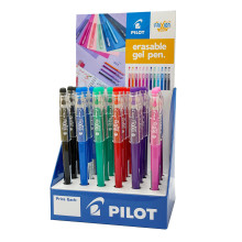 Pilot Frixion Erasable Ball Stick Pens Medium Assorted Colours Display