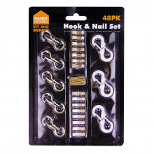Hook & Nail Set 48 Pack