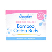 Bamboo Cotton Buds Q Tips 200's Biodegradable