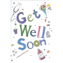 Get Well C50 Cards 50SO101
