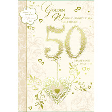 JER336 Your Golden Anniversary Card
