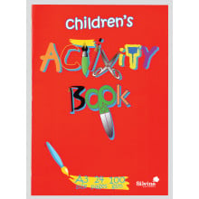 Silvine A3 Children's Activity Book 24pg