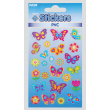 PVC Stickers Butterflies PVC09