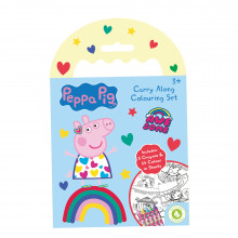 Peppa Pig Carry Along Colouring Set 3+