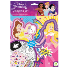 Disney Princess Colouring Set Age 3+