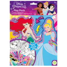 Disney Princess Play Pack Colouring Set Age 3+