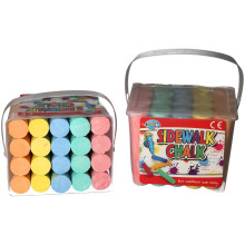Pavement Assorted Coloured Chalk In Tub 20 Pieces