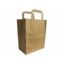 Carrier Bag Brown Paper Lge 255x140x305 250's