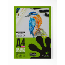 A4 Artgecko Sketch Pad All Media 40 Leaves 150gsm