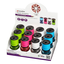 Snopake Swordfish Twin Inverta Pencil Sharpener Asst