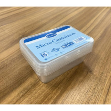 Airtight Micro Containers With Lids 650cl 5's