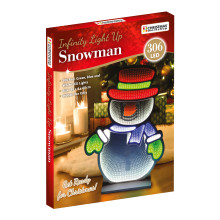 XG3807 Infinity Light Snowman 60cm Double Sided 306 LED'S