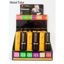 Deluxe Metal Reading Glasses In A Tube