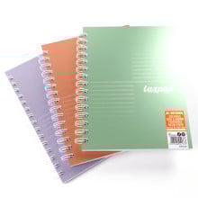 A5 Luxpad Metallic Notebook 200 Pages Asst