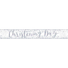 2.5m Party Banner Christening Day