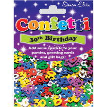 Confetti 30th Birthday CON806