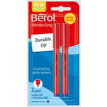 Berol Handwriting Pens Blue Twin Pack