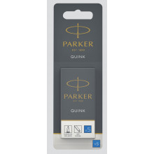 Parker 5 Quink Cartridges Permanent Blue