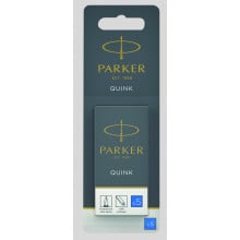 Parker 5 Quink Cartridges Washable Blue