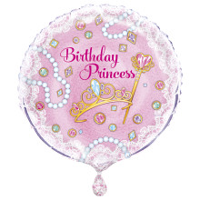 Pink Princess Foil Balloon