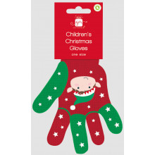 XF4701 Children's Xmas Gloves 2 Asst